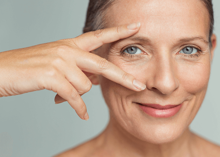 Wrinkles and Sagging